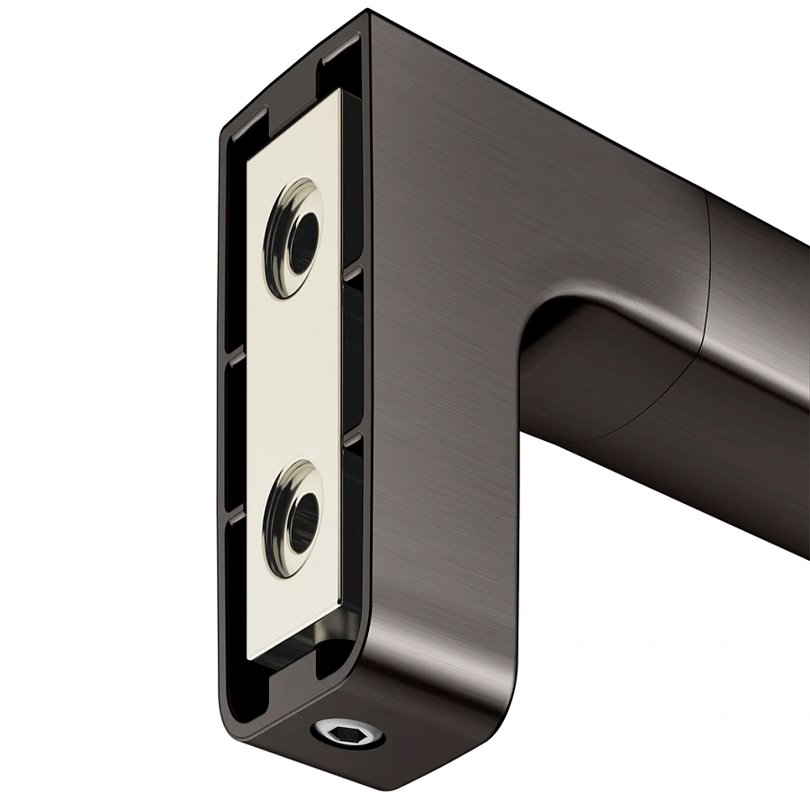 Полотенцедержатель 1-рычажный Keuco Moll 450 мм 12720350000 титан черный шлифованный