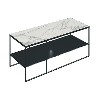 Журнальный столик со столешницей из керамогранита Italon Home SQUARE 100