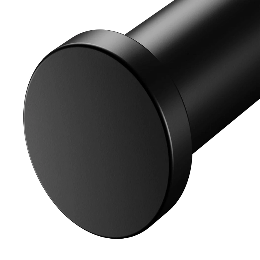 Крючок для полотенца с упором для двери Keuco Plan 14916370000 черный матовый