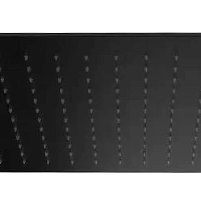 Верхний душ потолочный 50 см Remer 357SFS50NO, черный матовый