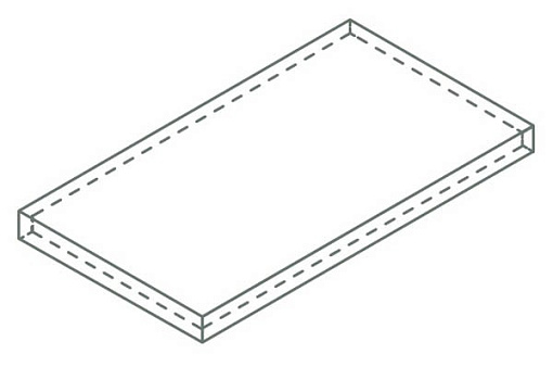 Ступень Italon COSMOS GREY SCAL.33X120 ANG.SX / КОСМОС ГРЭЙ СТУП.33X120 УГЛ.ЛЕВ