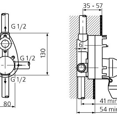 Скрытая часть Ideal Standard Attitude A2650NU