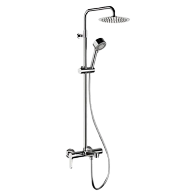 Душевая система с изливом Remer Winner W34AUFM20, хром