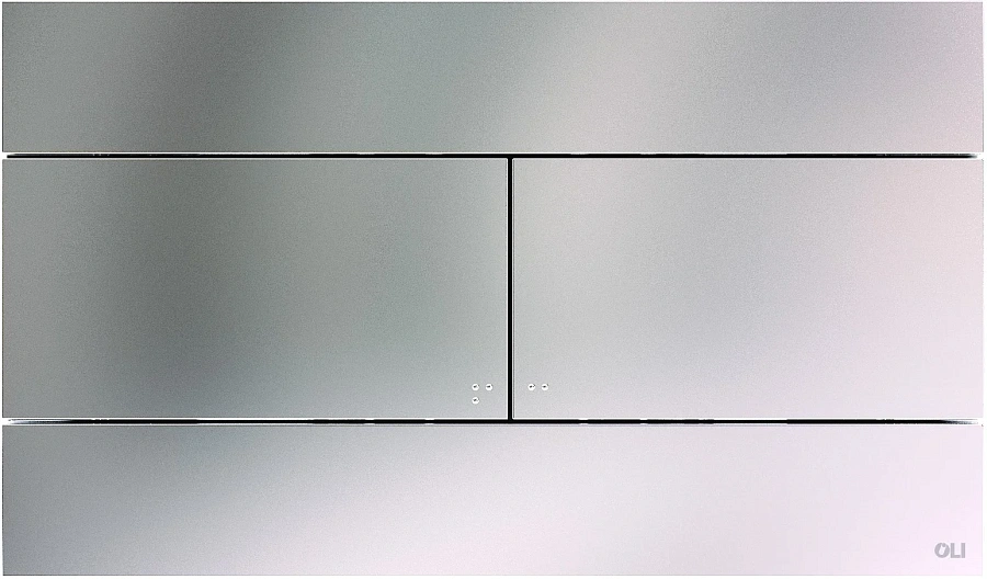 Кнопка смыва механическая OLI Slim 659046 хром матовый