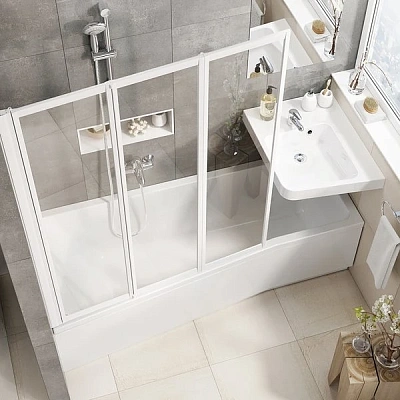 Ванна акриловая Ravak BE HAPPY II, 150х75 L белая