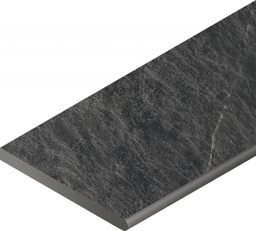 Бортик Italon MATERIA TITANIUM BOR.30X120 ROUND DX / МАТ.ТИТАНИО 30X120 ЗАКРУГЛЁННЫЙ ПР