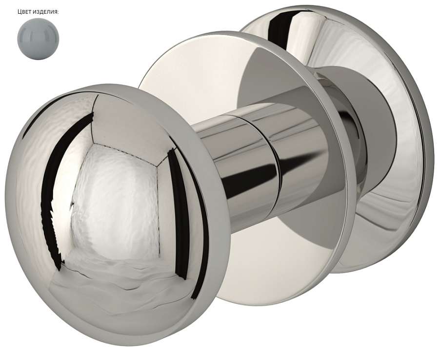 Вешалка "СФЕРА" н/ж для ДР "СУНЕРЖА" (RAL 7001 Серебристо-серый), арт.7001-2010-0001