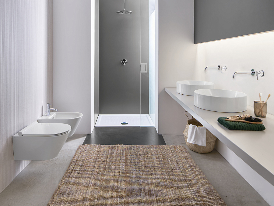 Раковина Catalano Zero 45х45, арт.0123450001, белый глянцевый