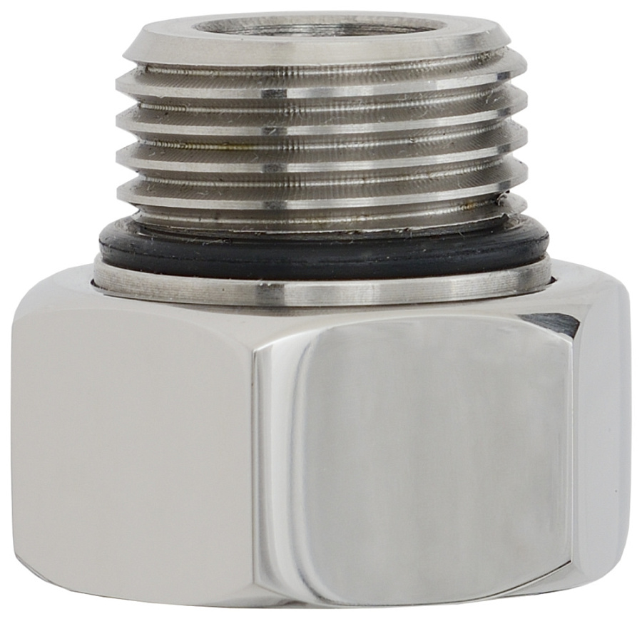 Комплект фитингов прямой G 3/4" НГ х G 1/2" НР / 2 шт (Без покрытия), арт.02100-3412