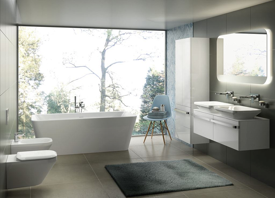 Симметричный умывальник-чаша Vessel 55 см Ideal Standard TONIC II K083401