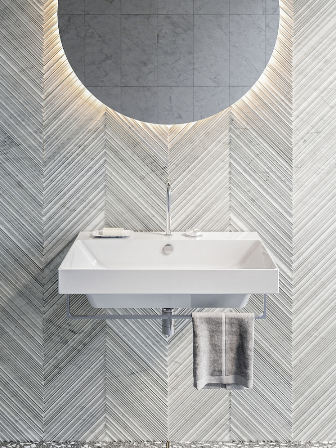 Раковина Catalano Zero 75x50, арт.0120750001, без отверстия под смеситель, белый глянцевый