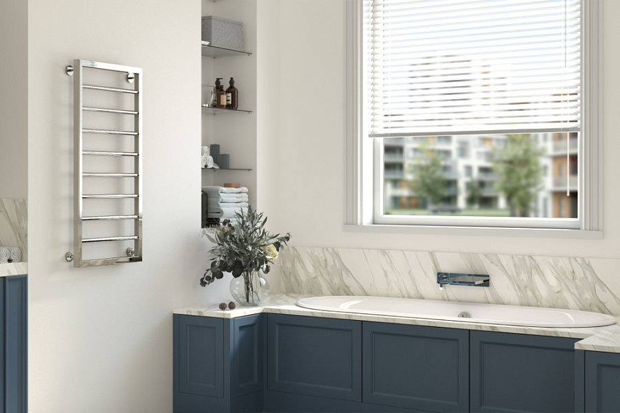 Водяной полотенцесушитель Сунержа Канцлер 1000х500, Без покрытия, арт.00-0254-1050