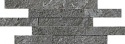 Декор Italon MAGMA GRAPHITE BRICK 3D 28X78  / МАГМА ГРАФИТ БРИК 3Д 28X82