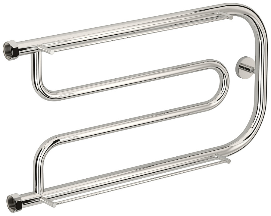 Водяной полотенцесушитель Сунержа Гусли 2 полки 320х650, Без покрытия, арт.00-0010-3265