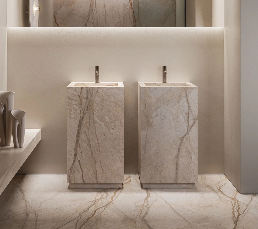 Раковина из керамогранита ITALON HOME Cube Evo 50