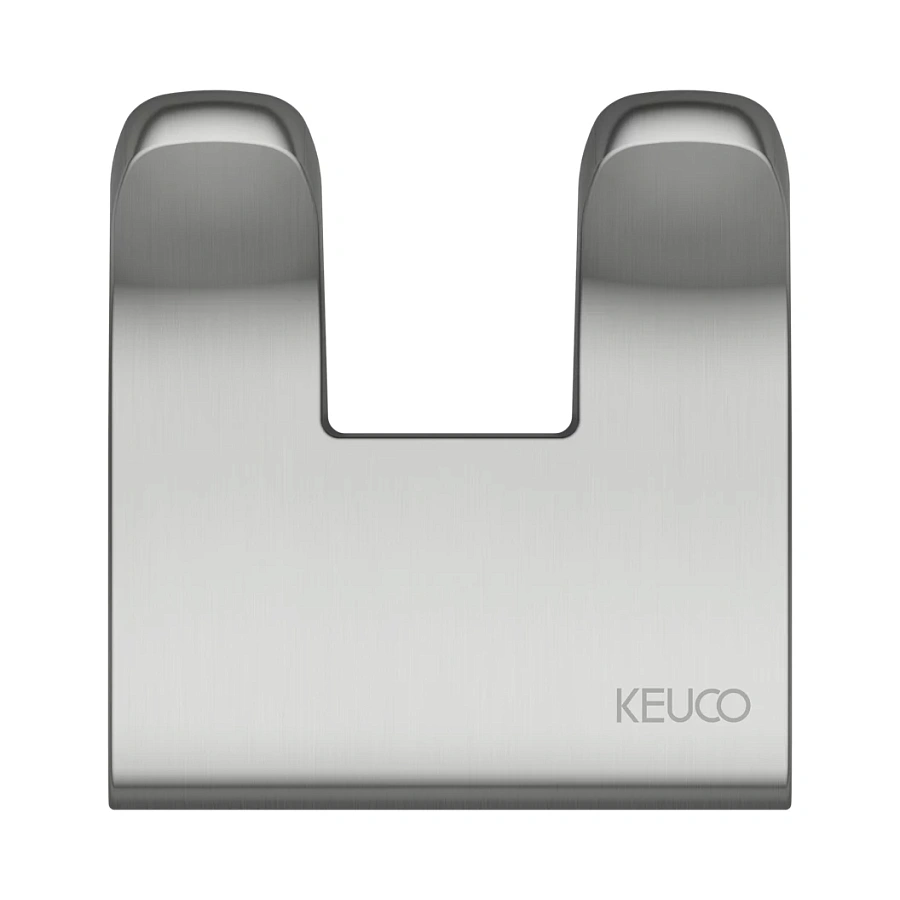 Крючок для полотенца Keuco Moll два 12713210000 покрытие в нержавеющей стали