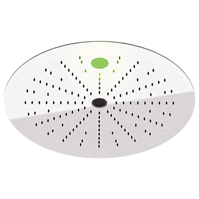 Верхний душ потолочный с подсветкой 44 см Remer INOX SS357REFM44G, хром