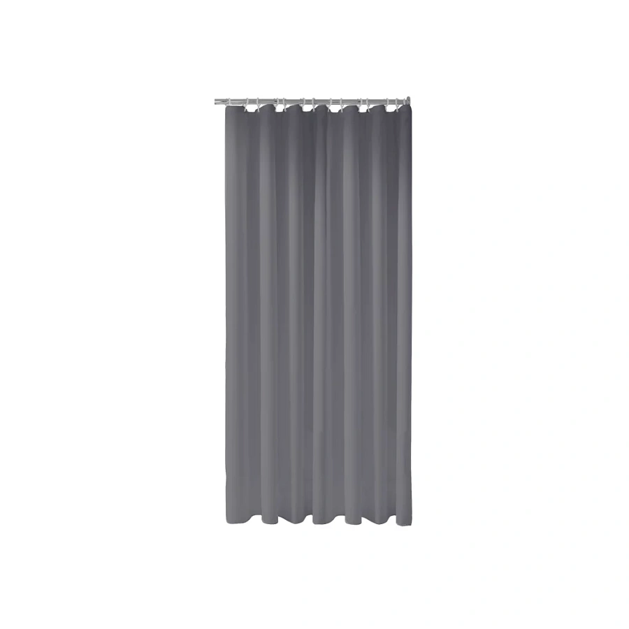 Душевая занавеска Keuco Plan Uni, размером 140х200 см, арт.14944000610. антрацит