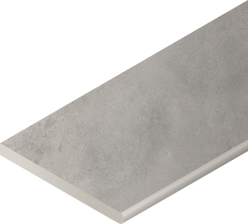 Бортик Italon MILLENIUM SILVER BOR.30X120 ROUND DX / МИЛ.СИЛЬВЕР 30X120 ЗАКРУГЛЁННЫЙ ПР