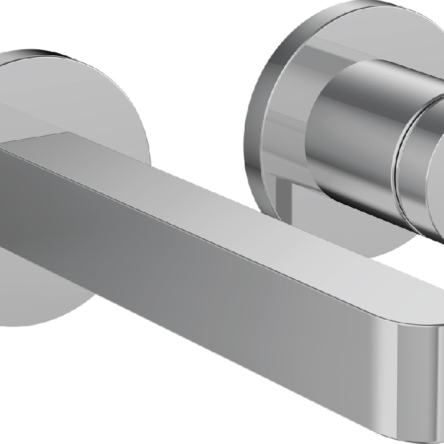 Смеситель Hansgrohe Finoris, настенный, с изливом 165 мм, хром, 76051000