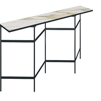 Книжный стеллаж со столешницей из керамогранита Italon Home TRINITY 150х30