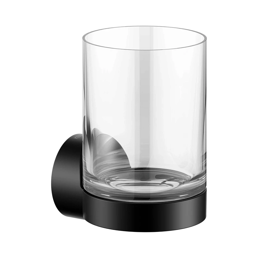 Держатель стакана Keuco Reva 12850019000 черный матовый