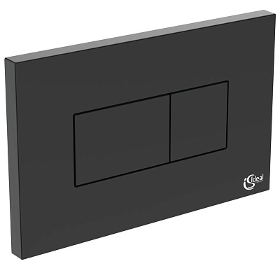 Кнопка смыва пневматическая Ideal Standard ProSys Solea P2 R0110A6 черная