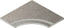 Бортик Italon DISCOVER GREY BOR.60X60 SVASATO ANG.ROUND 30 / ГРЭЙ БОРT.60X60 С ВЫЕМ.УГЛ.ЗАКР.30