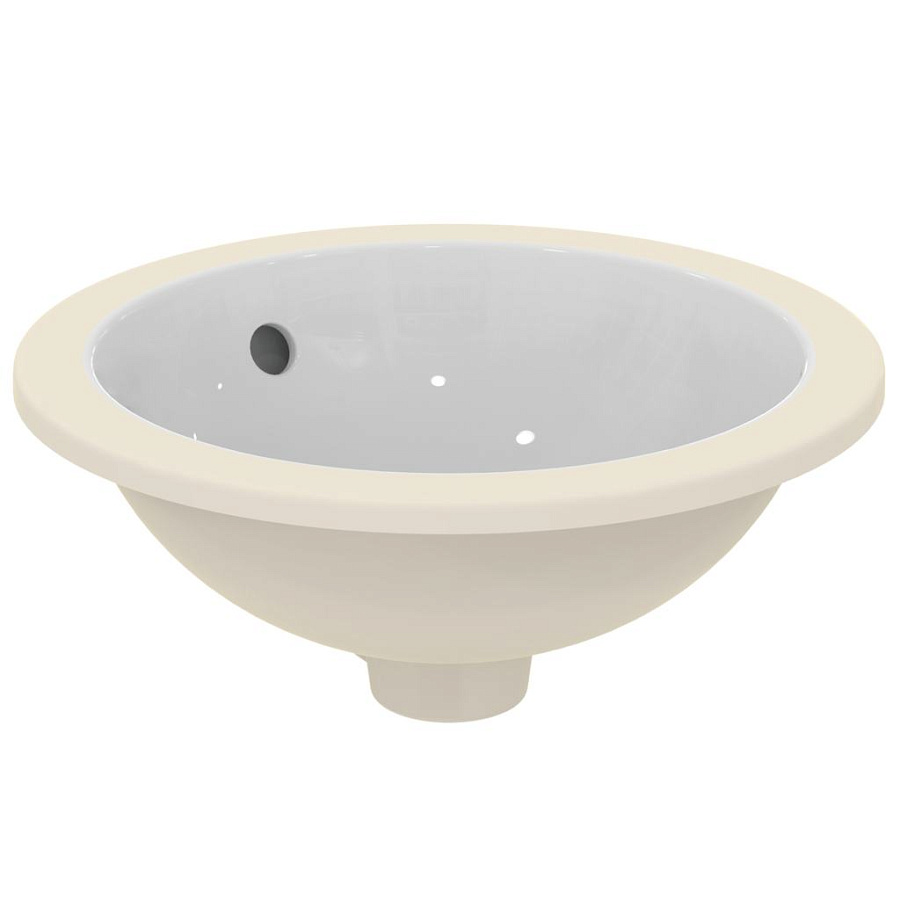 Круглый встраиваемый под столешницу умывальник 38 см Ideal Standard CONNECT E505201