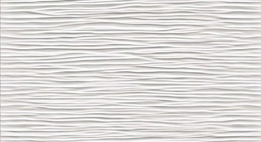 Плитка 3D Wave White Matt 30,5x56
