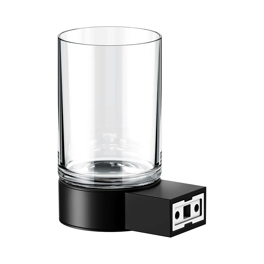 Держатель стакана Keuco Plan 14950379000 черный матовый