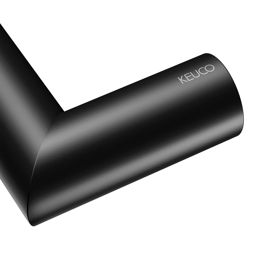 Поручень Keuco Reva 12807370000 черный матовый