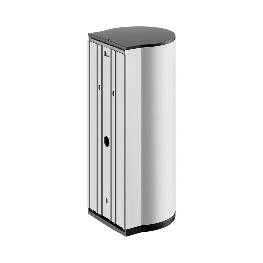 Дозатор для дезинфицирующих средств и геля Keuco Plan 14987170037 алюминий анодированный / черный