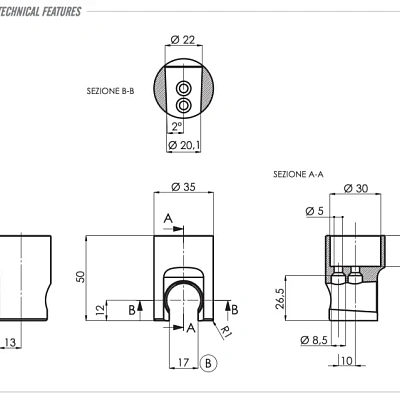 Держатель ручного душа Remer 339SOM, хром