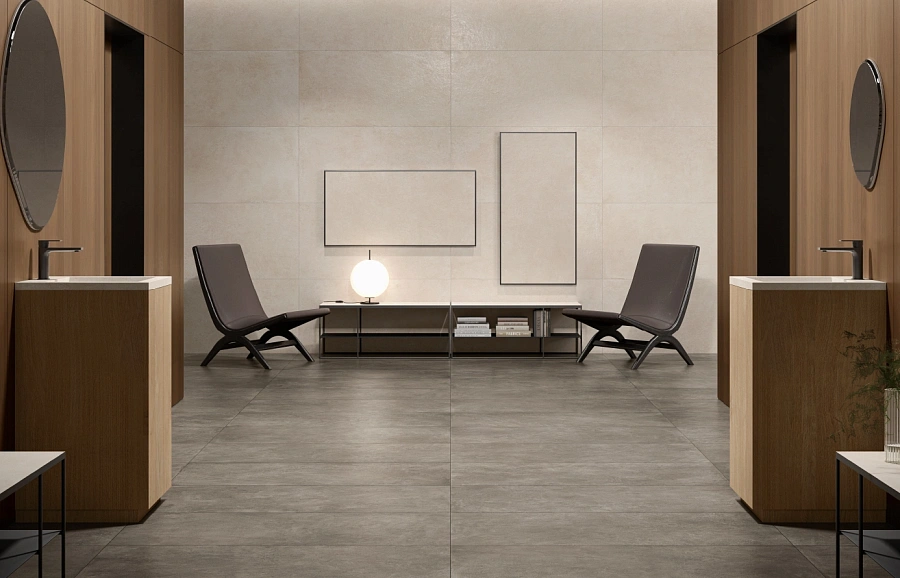 Раковина из керамогранита ITALON HOME Cube Air 50 Wood