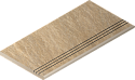 Ступень Italon DISTRICT SAND GRADINO ROUND GRIP 30X60 DX / СЭНД ЗАКРУГ.ГРИП 30X60 ПР