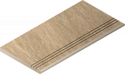 Ступень Italon DISTRICT SAND GRADINO ROUND GRIP 30X60 DX / СЭНД ЗАКРУГ.ГРИП 30X60 ПР