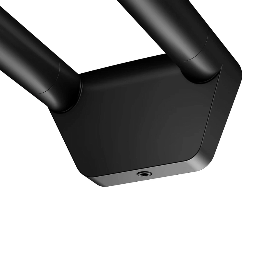 Полотенцедержатель 2-рычажный Keuco Reva 12818370000 черный матовый