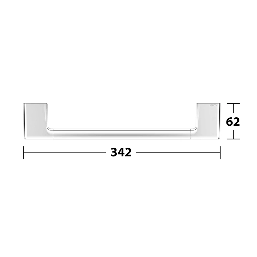 Поручень Keuco Moll 12707010000 хром