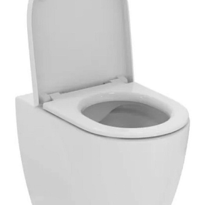 Унитаз приставной Ideal Standard Ellisse Rimless приставной, с крышкой микролифт, T569401