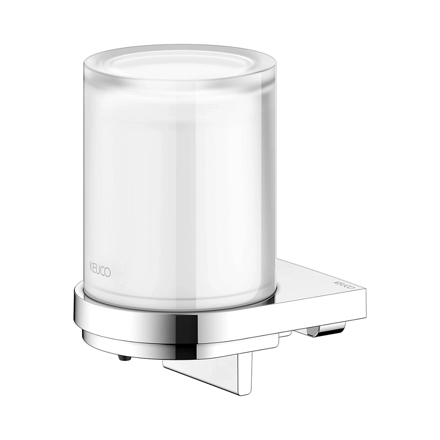 Дозатор для мыла со съёмным стаканом для жидкого мыла Keuco Moll 12752019000 хром