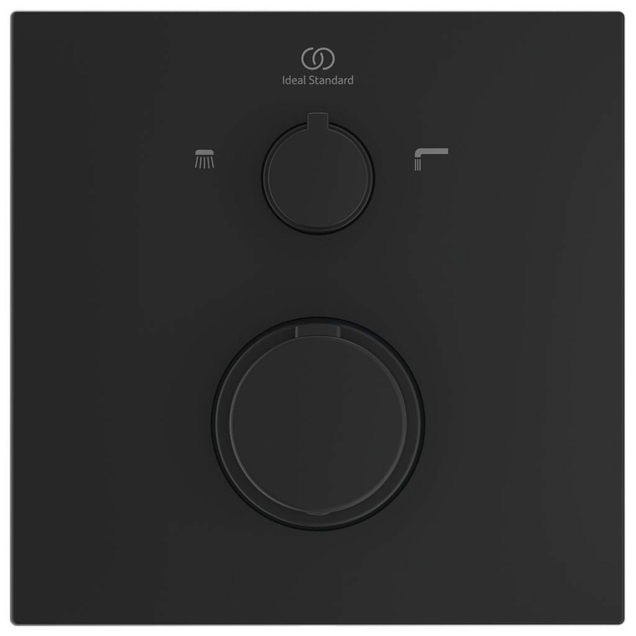 Термостат Ideal Standard Ceratherm C100 Black A7522XG для душа