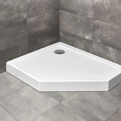 Поддон для душа Radaway Doros PT, 90 x 100 см, пятиугольный, SDRPTP1090-05L/R