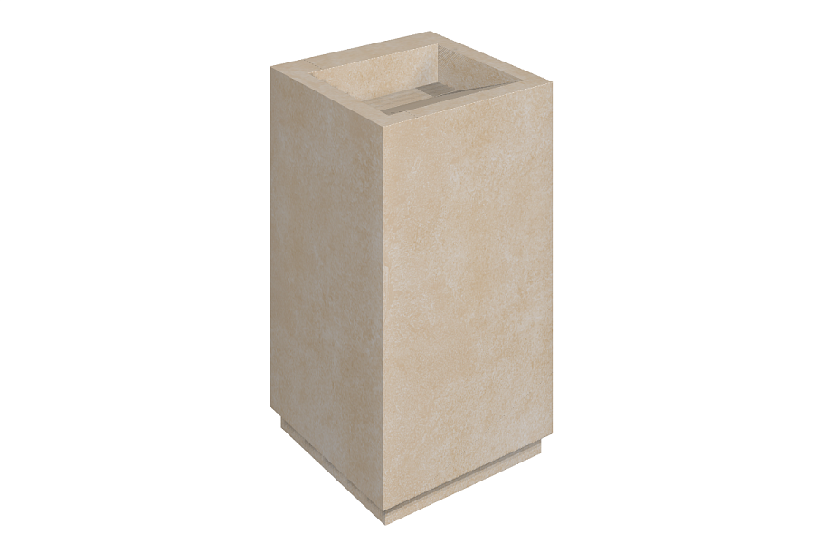 Раковина из керамогранита ITALON HOME Cube Evo 50