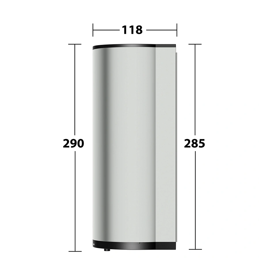 Сенсорный дозатор для пенного мыла Keuco Plan 14986210137 нержавеющая сталь finish / черный