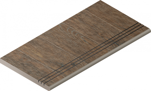 Ступень Italon NL-WOOD PEPPER GRADINO ROUND GRIP 30X60 / ПЭППЕР ЗАКРУГ.ГРИП 30X60