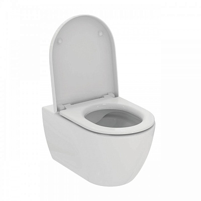 Унитаз подвесной Ideal Standard ELLISSE rimless с сиденьем Soft-Close T569201 белый