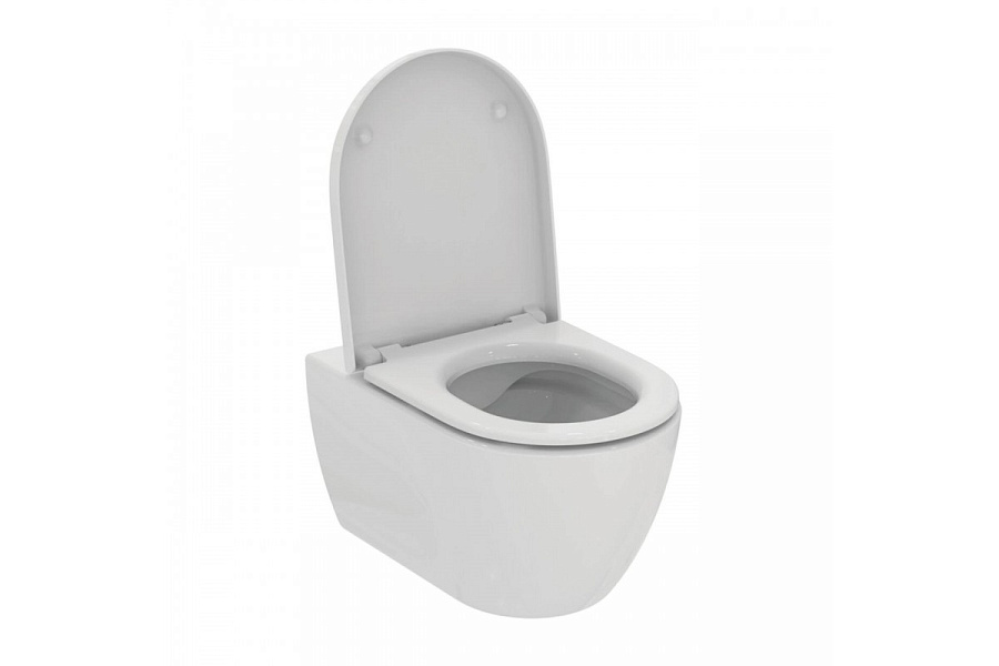Унитаз подвесной Ideal Standard ELLISSE rimless с сиденьем Soft-Close T569201 белый