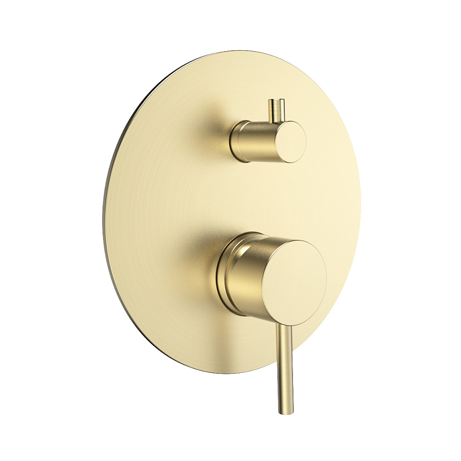 Встраиваемый смеситель на 2 потр. в комплекте с внутр. Частью