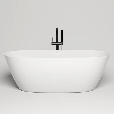 Ванна отдельностоящая LoveForm LOFO Solid Surface белый матовый